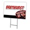 Signmission Bratwurst Yard Sign & Stake outdoor plastic coroplast window, C-1216-DS-Bratwurst C-1216-DS-Bratwurst - alternate 1